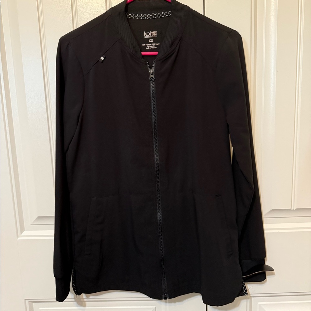 Koral Women's Sleek Black Bomber Jacket